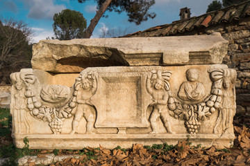 Aphrodisias Ancient City UNESCO World Heritage Site. The common name of many ancient cities dedicated to the goddess Aphrodite. The most famous of cities called Aphrodisias. Karacasu - Aydın, TURKEY