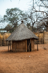 Fototapeta na wymiar Zambia Village hut