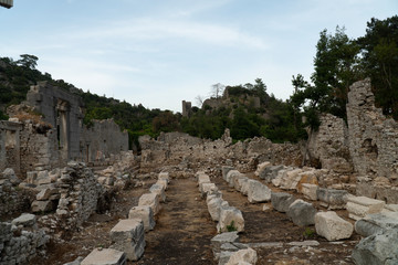 ruins of ancient roman theatre