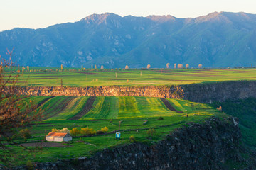 Obraz premium View of Kurtan village in the Lori Province of Armenia