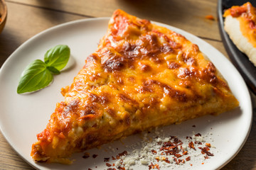 Warm Homemade Italian Cheese Pizza