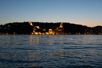 rumeli hisarı gece 