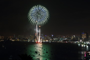 Pattaya International Fireworks Festival, Thailand