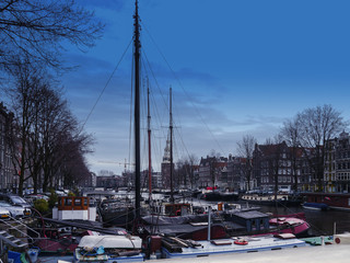 many boats on the pier