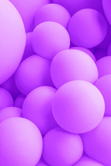 Purple balloons balls background