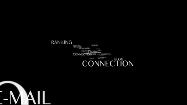 Internet Keywords Animation, Rendering, Background, Loop, 4k
