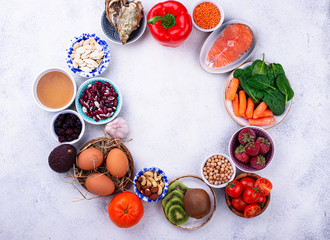 Food rich in collagen. Healthy products