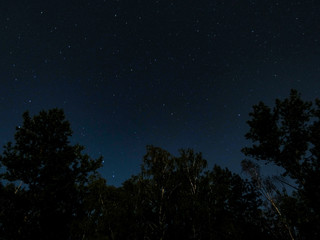 Fototapeta na wymiar Night sky, stars