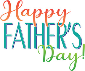 Happy Father's Day Graphic
