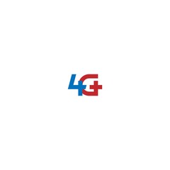 4G LTE logo icon illustration