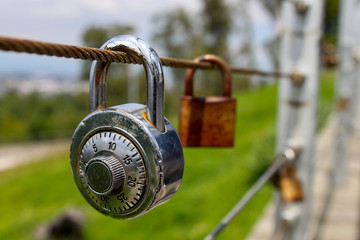 Padlocks of love