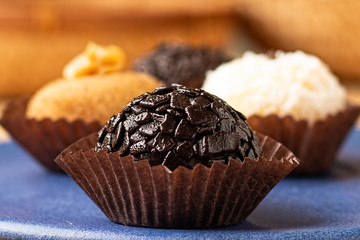 BRAZILIAN CANDY, CHOCOLATE BRIGADEIRO, KISS, CHURROS