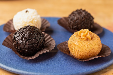 BRAZILIAN CANDY, CHOCOLATE BRIGADEIRO, KISS, CHURROS