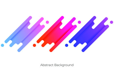 Abstract Banner Free Vector Design On White Background 3 Different Version - Free To Use Vector Design