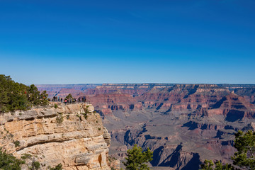Beautiful landscape around the famous Mather Point