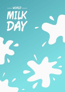 World Milk Day Vertical Poster Template