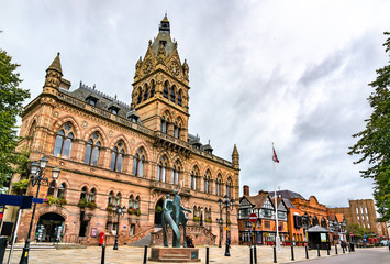 Fototapeta premium The Town Hall of Chester in England, UK