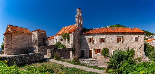 Santa Maria in Punta, the oldest church of Montenegrin town Budva, Montenegro
