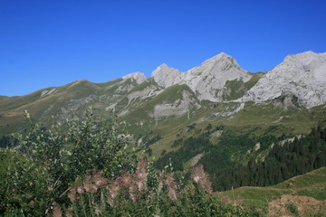 Massif dans les Aravis