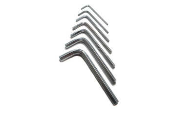 Bicycle wrench on a white background