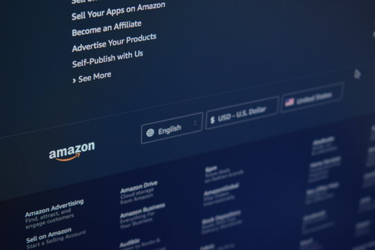 Amazon Footer detail