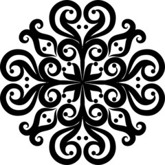 abstract floral design