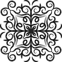 Creative mandala design. Black and white mandala.Mandalas for coloring book. decorative element.simple mandala design.flowers mandalas.