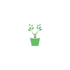 tree leaf icon design vector