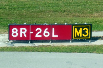 Runway Marker Sign