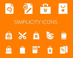 simplicity icon set