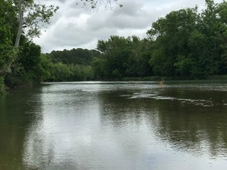 Tahlequah Oklahoma Illinois River of Highway 10 Outside Little Kansas Peavine Hallow Riverside