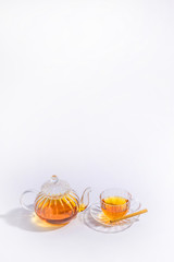 きれいになるハーブティー　Colorful herb tea