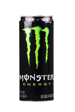 A Can Of Monster Energy Drink Imported To China