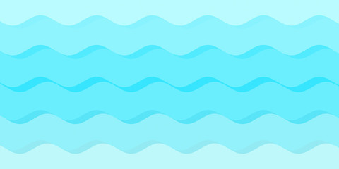 Blue white color wave pattern texture background. Use for design summer holiday concept.