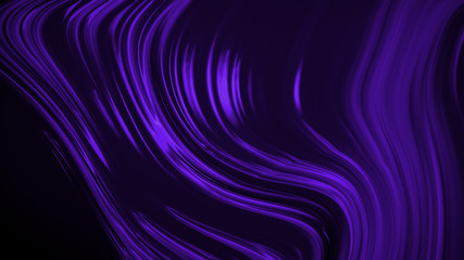 Abstract  purple black background with waves luxury. 3d illustration, 3d rendering.