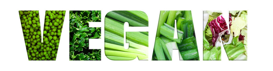 Vegan Strukturschrift
