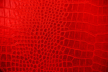 Red skin leather texture