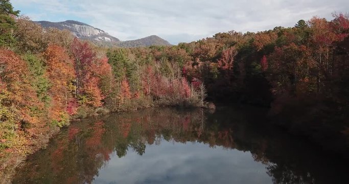 Fall flight, South Carolina foothills.