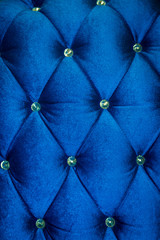 Naklejka premium Luxury of blue fabric with diamond