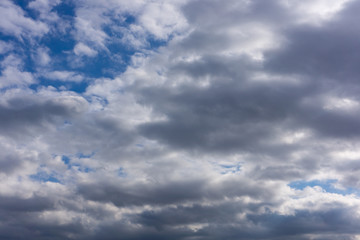 冬の空と雲(12月)