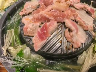 Asian style grilled pork