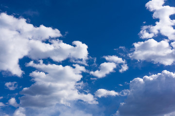 真冬の空と雲(２月)