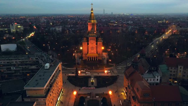 Metropolitan Orthodox Cathedral in Timisoara, Romania