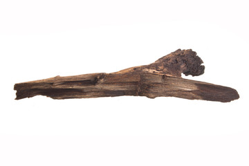 firewood isolated on white background