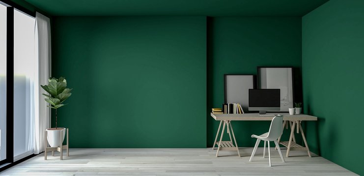 3d rendering interior of cozy living room.