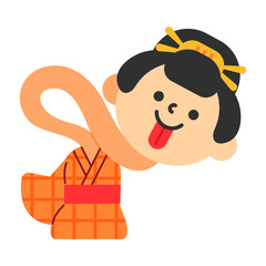 おばけ　妖怪　幽霊　ろくろ首