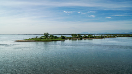 tropical island in asia