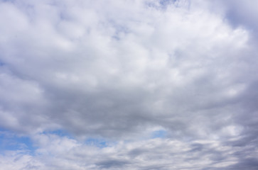 真冬の空と雲(２月)