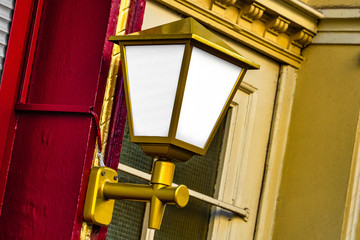 Klassische Laterne Altstadt Beleuchtung
