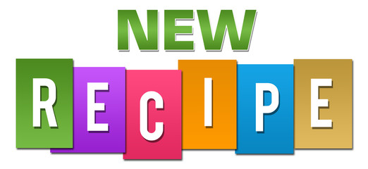 New Recipe Professional Colorful 